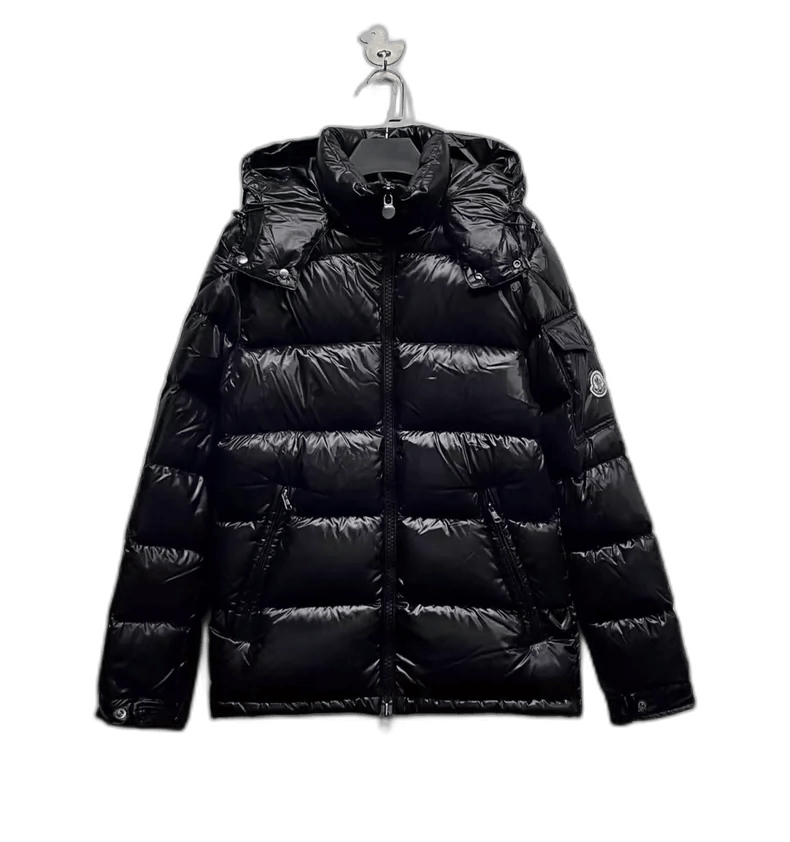 Moncler Moncler Maya Black Shiny Down Jacket Size US S / EU 44-46 / 1 - 1 Thumbnail