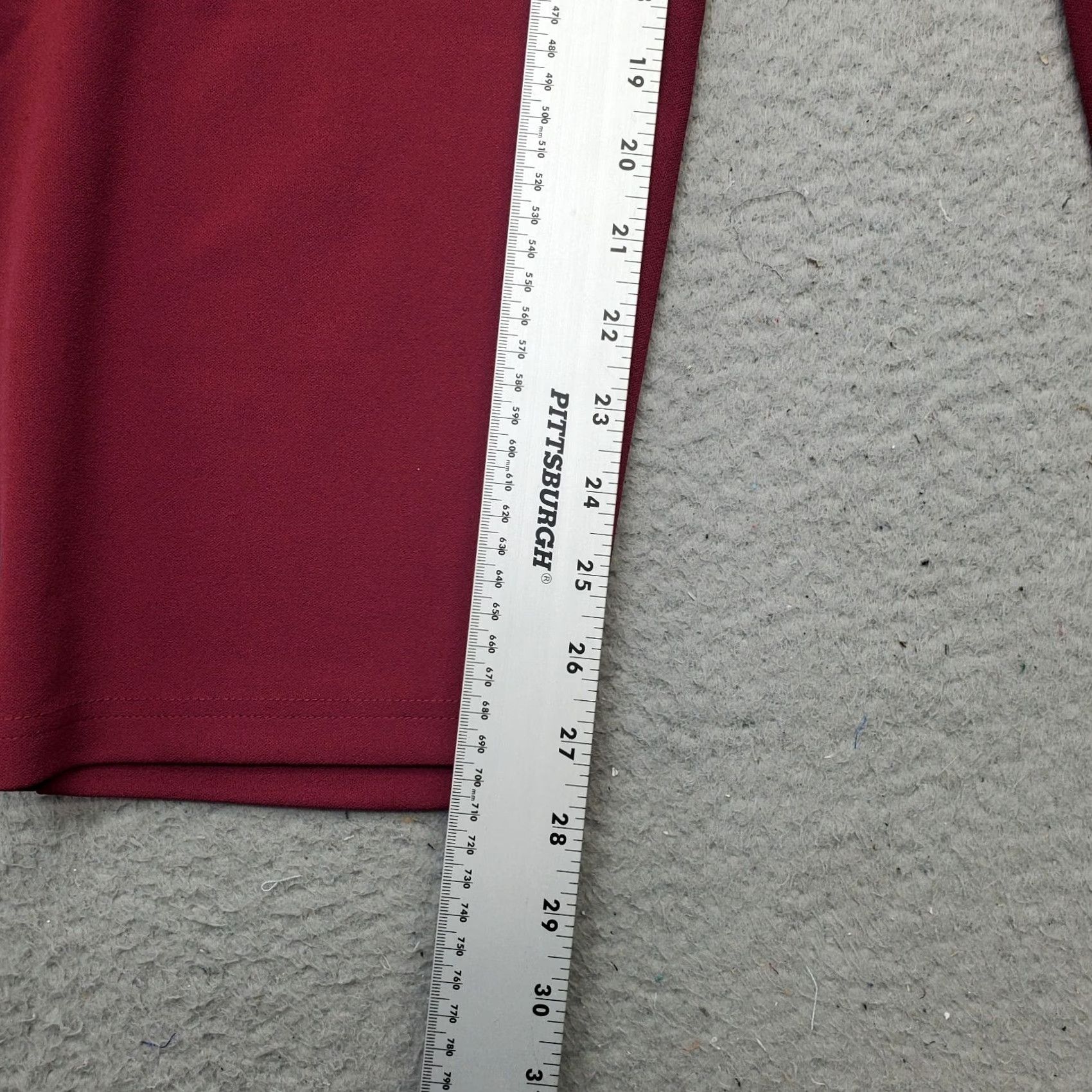 Blair Blair Capri Pants Womens PM Multi Solid Stretch Elastic Waist Pull On Shirt? Size 32" / US 10 / IT 46 - 4 Thumbnail