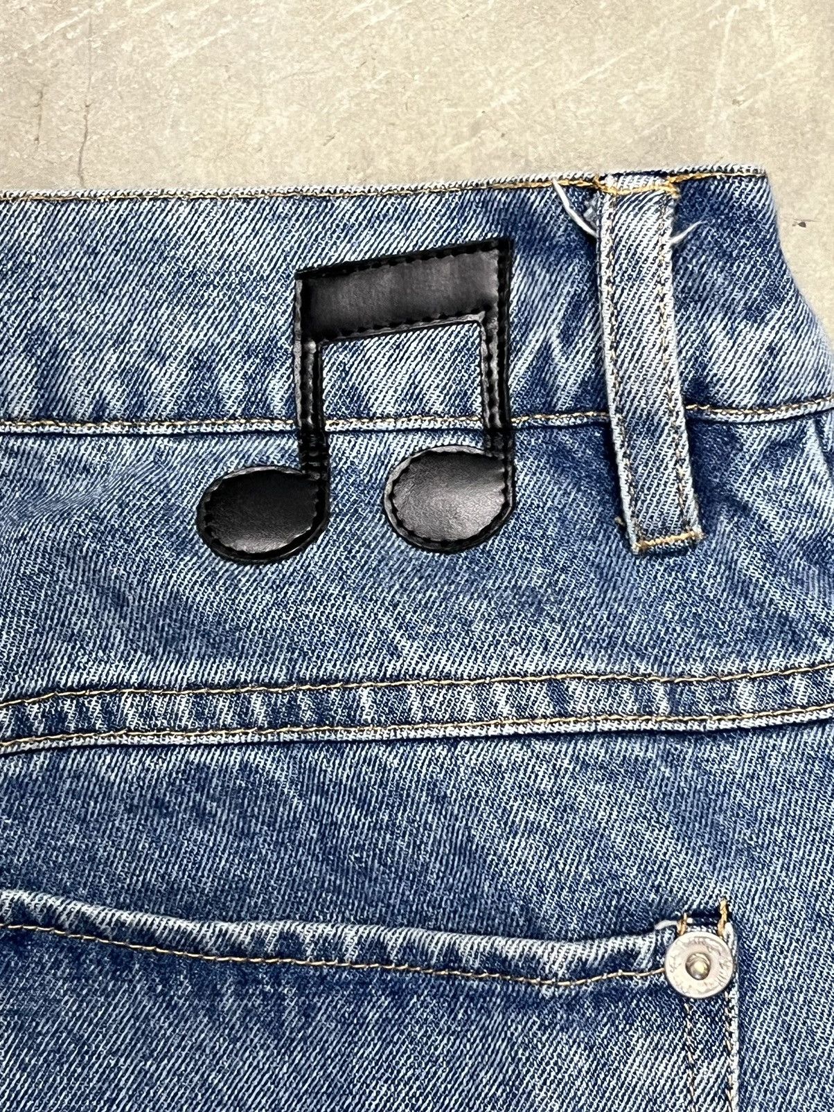 Japanese Brand Paynestar “Heroin” Banana Flare zip denim Size US 36 / EU 52 - 4 Thumbnail