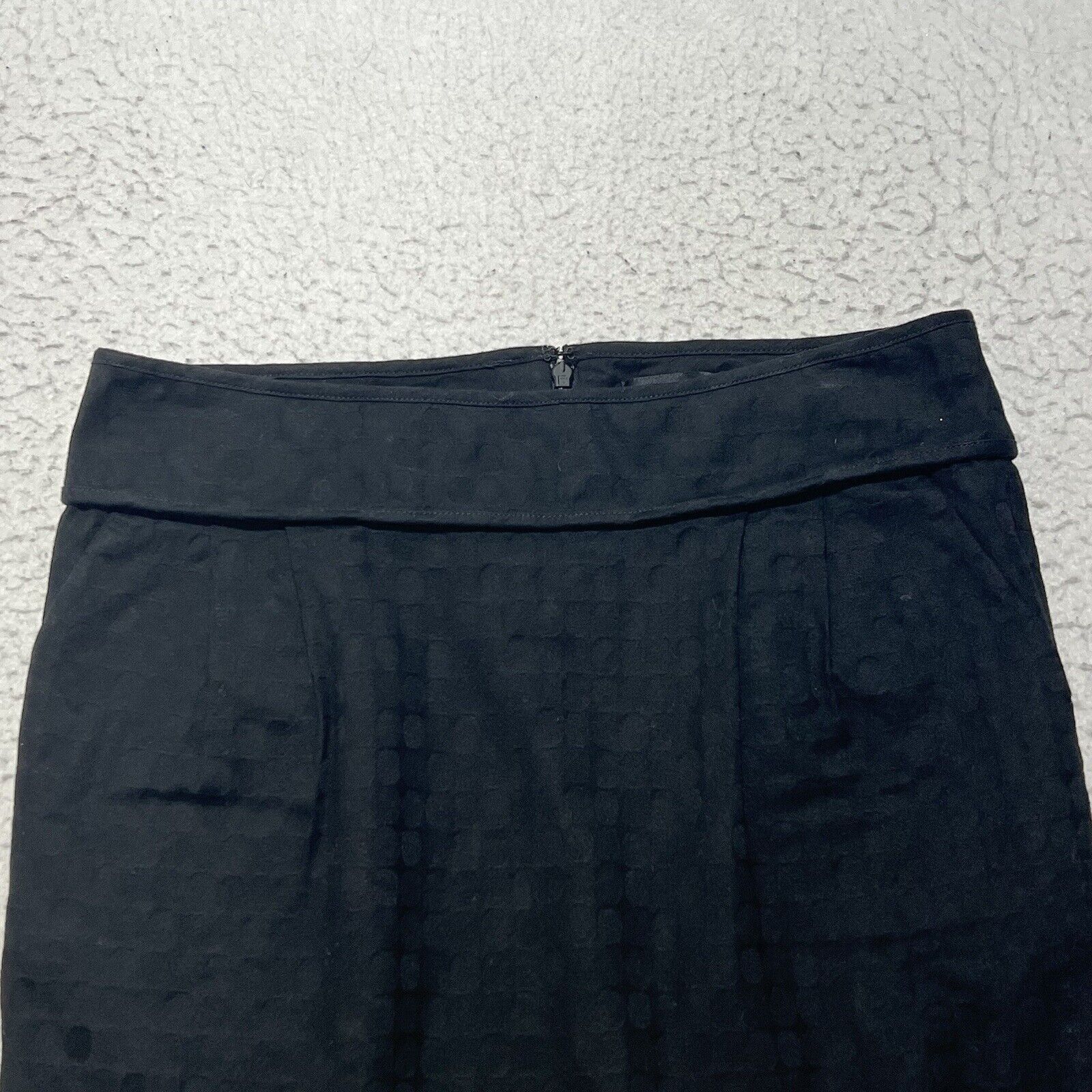 Club Monaco Club Monaco Straight Pencil Career Pleated Skirt Textured Size 28" / US 6 / IT 42 - 2 Thumbnail