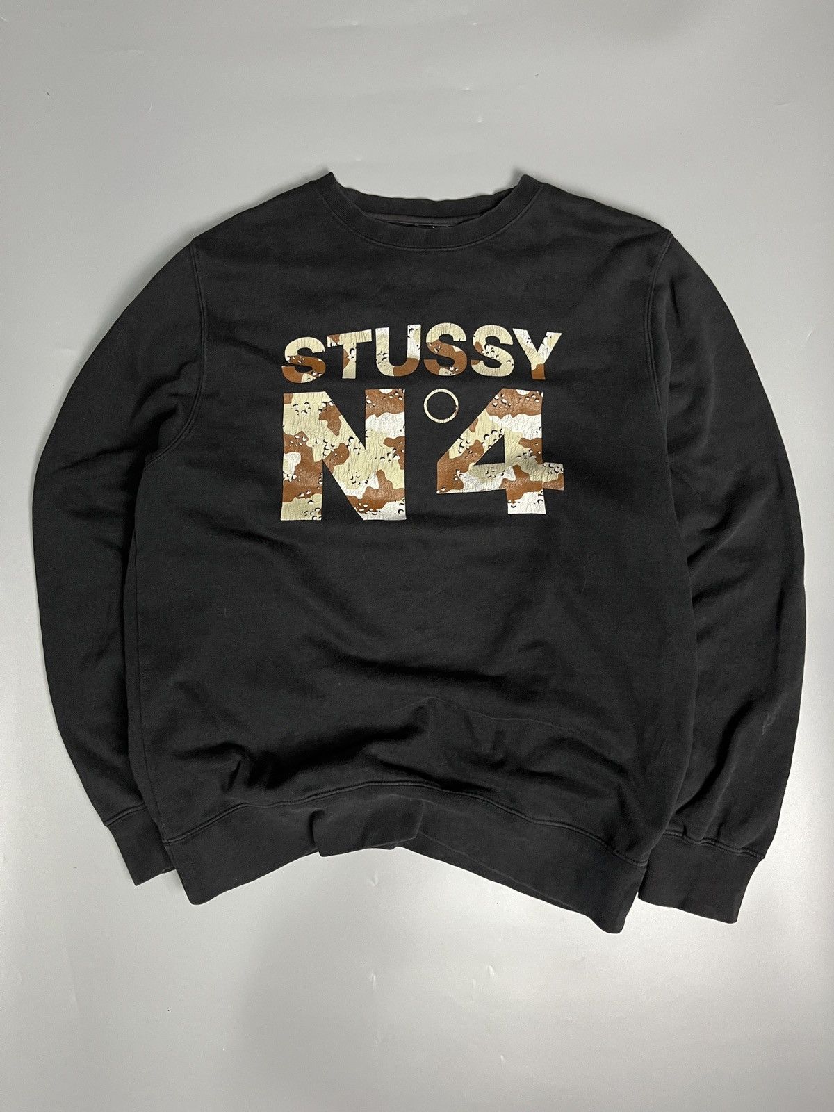 N4 × Stussy Stussy N4 Camou crewneck Size US M / EU 48-50 / 2 - 1 Thumbnail