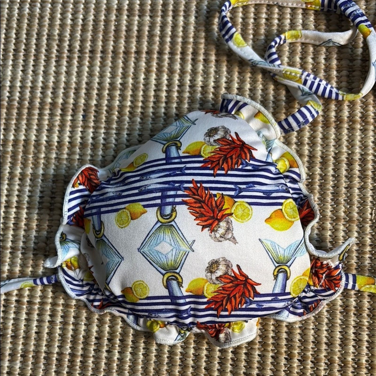 Other NWT Antica Sartoria Positano Floral Print Bikini Set Size S Size ONE SIZE - 3 Thumbnail