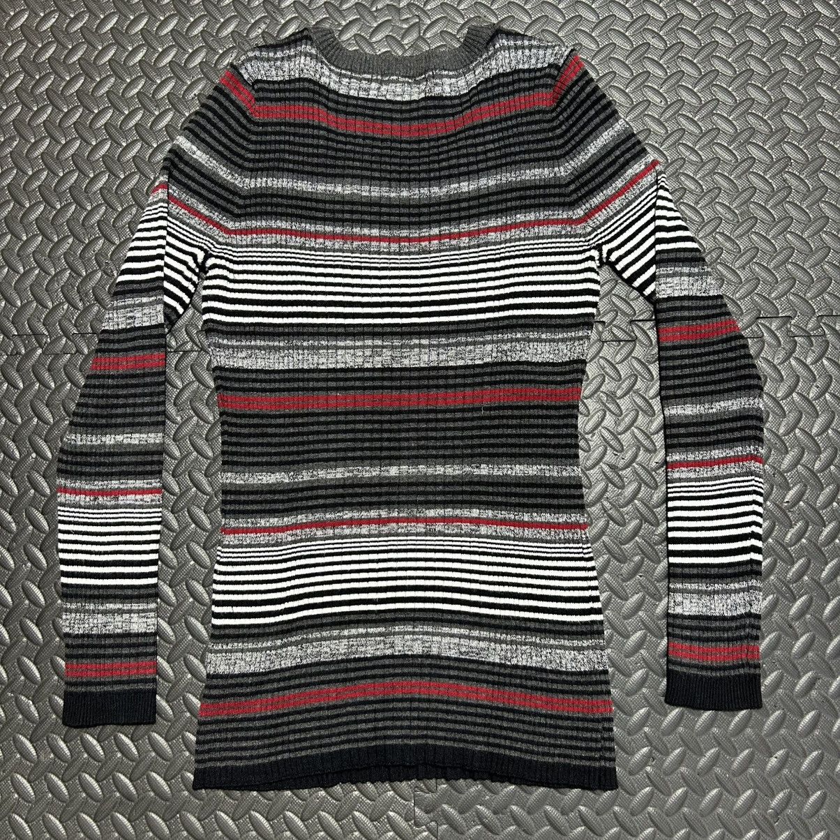 Other Pink Republic Sweater Top Blouse Striped Ribbed Knit XL Size XL / US 12-14 / IT 48-50 - 9 Thumbnail