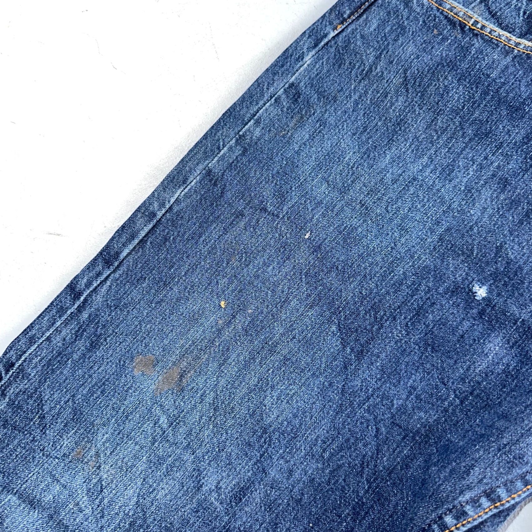 Levi's VINTAGE Levi's 501 Jeans Straight Blue 34x32 Regular Mens 90s Vintage Theme 5-Pocket Denim Cotton Blue Wash Simp Size US 34 / EU 50 - 7 Thumbnail