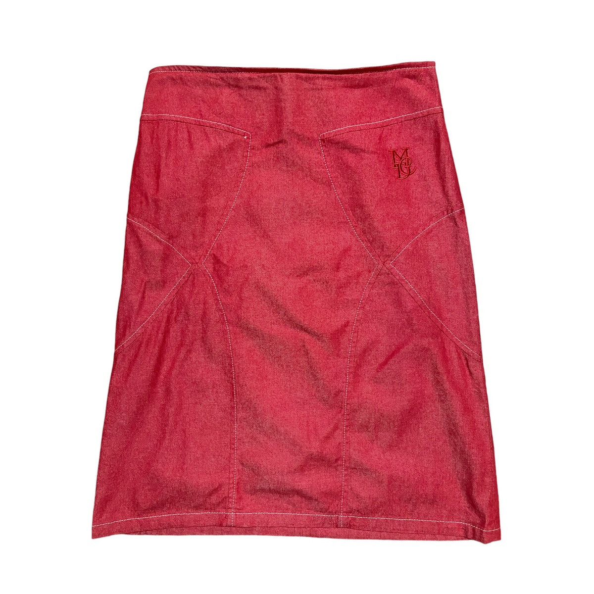 Designer McDavid International Midi Skirt Size 28" / US 6 / IT 42 - 1 Thumbnail