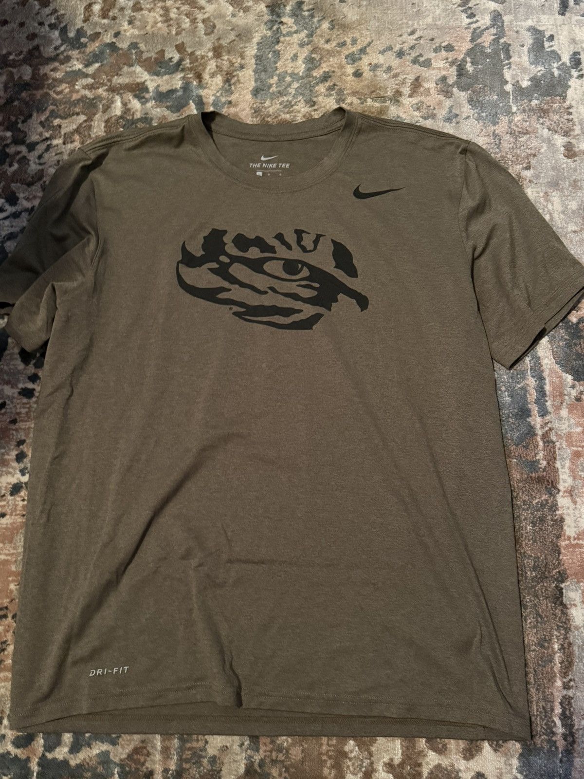 Nike Nike LSU Olive Shirt Size US L / EU 52-54 / 3 - 1 Thumbnail