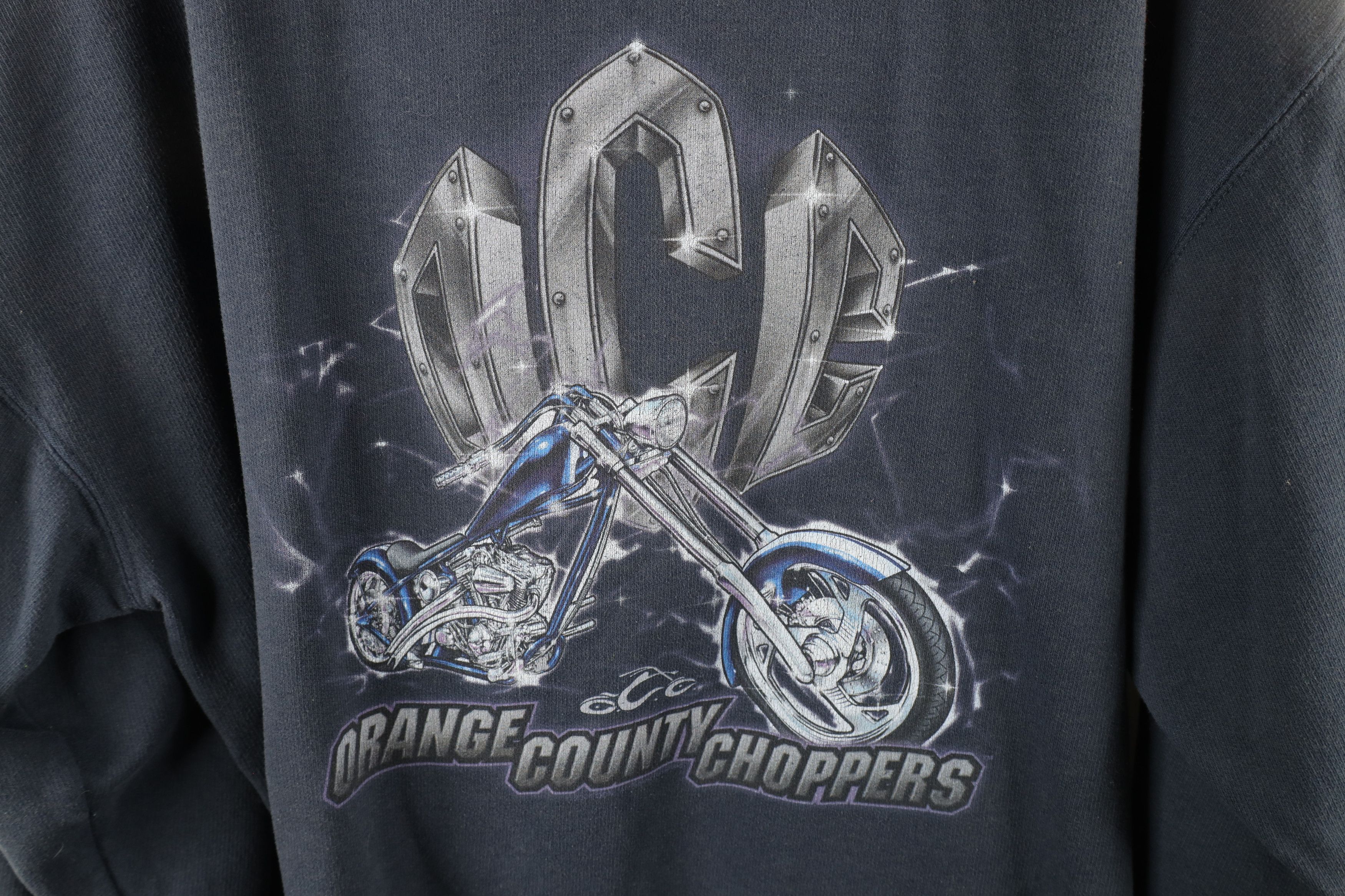 Vintage Vintage Orange County Choppers Distressed Motorcycle Hoodie Size US L / EU 52-54 / 3 - 13 Thumbnail