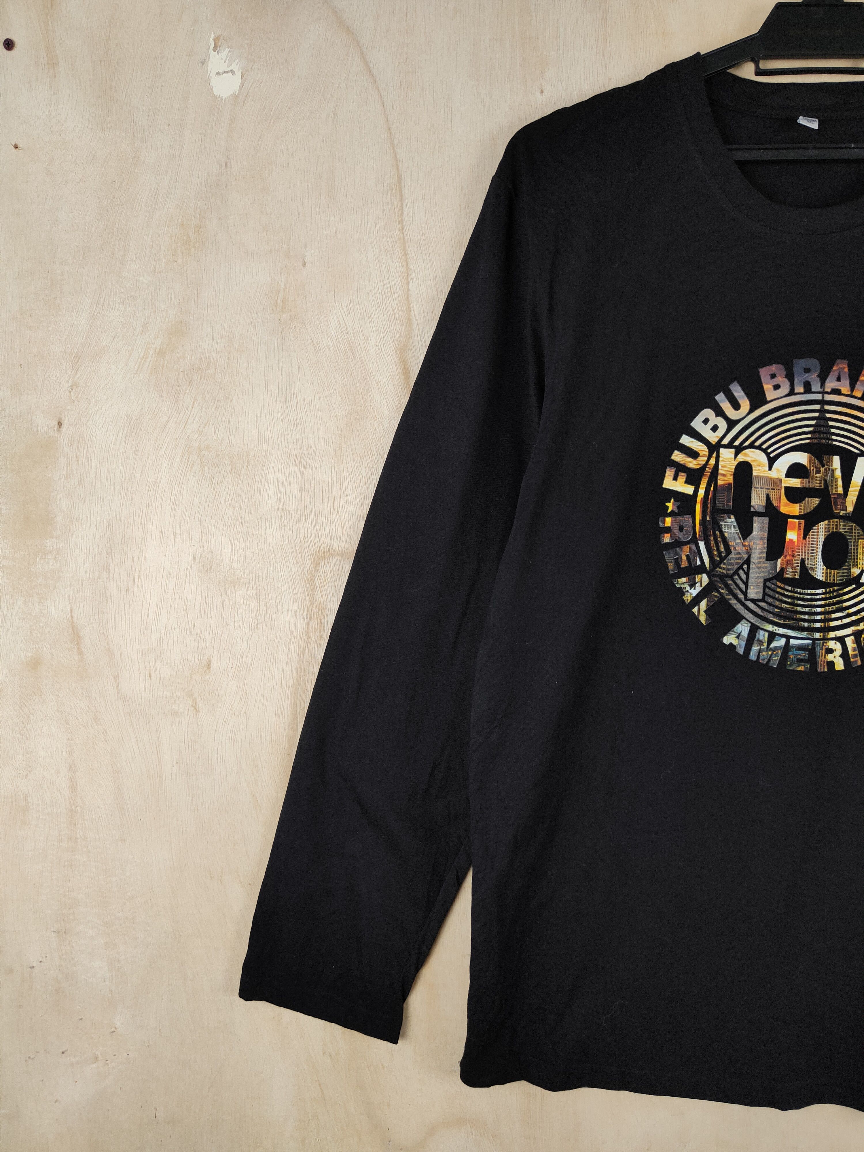 Japanese Brand Japanese Brand Black Long Sleeve T-Shirts #S2516 Size US L / EU 52-54 / 3 - 4 Thumbnail