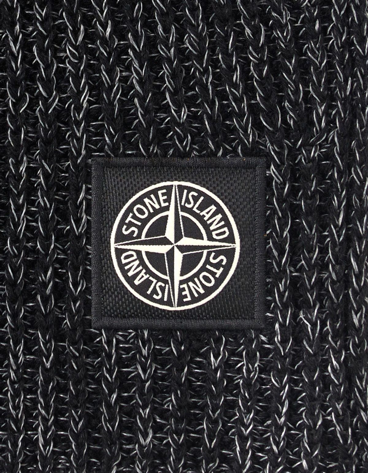 Stone Island Stone Island Black Knit Reflective Balaclava Size ONE SIZE - 3 Thumbnail