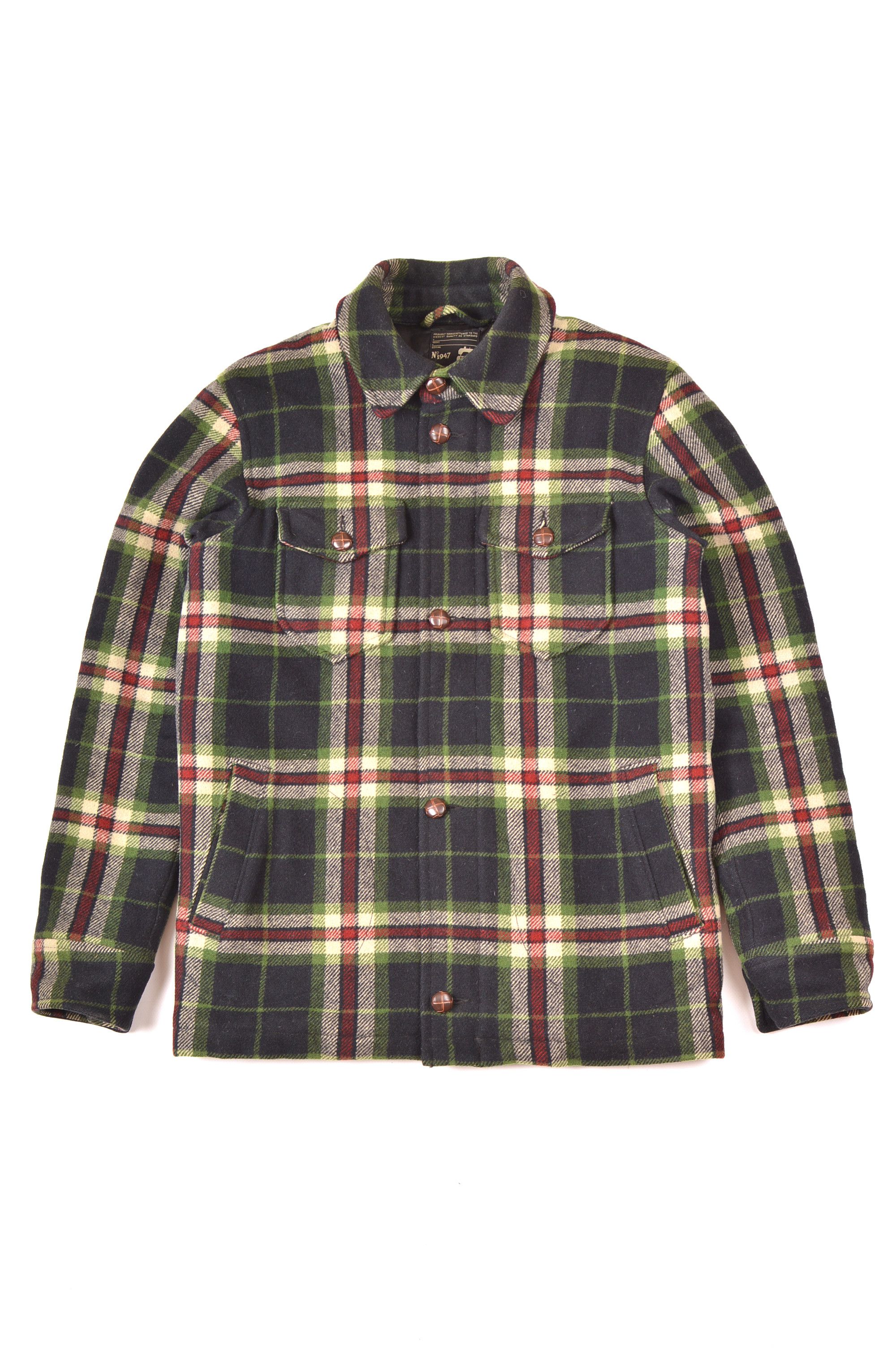 Edwin × Vintage Edwin Rafterman Plaid Insulated Jacket Size US S / EU 44-46 / 1 - 1 Thumbnail