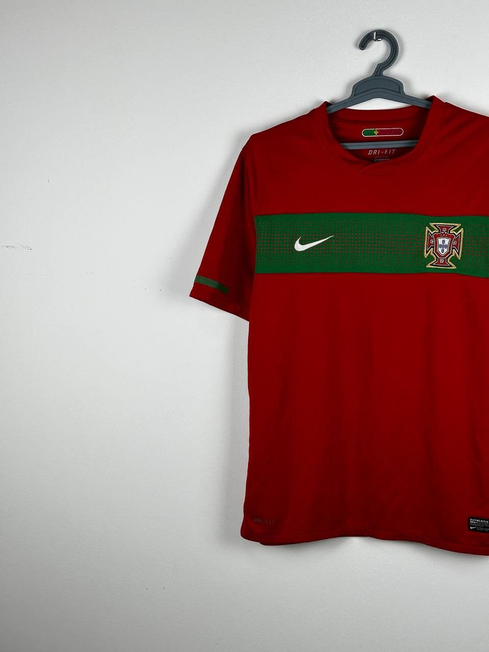 Nike × Vintage PORTUGAL 2010 2011 HOME FOOTBALL SHIRT SOCCER JERSEY NIKE Size US XL / EU 56 / 4 - 3 Thumbnail