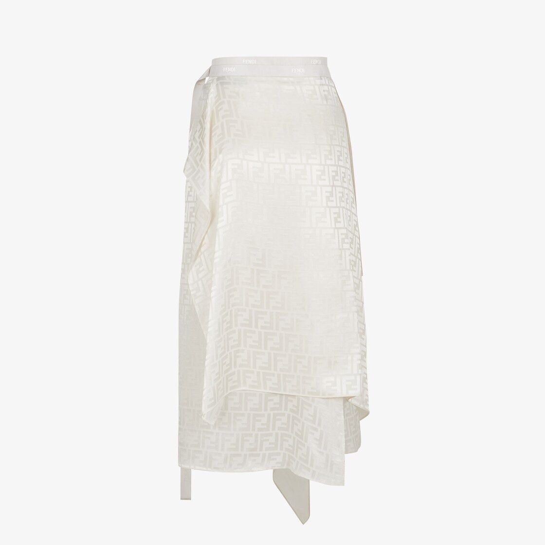 Fendi o1loc1c0824 Skirt in White Size 34" / US 12 / IT 48 - 1 Thumbnail
