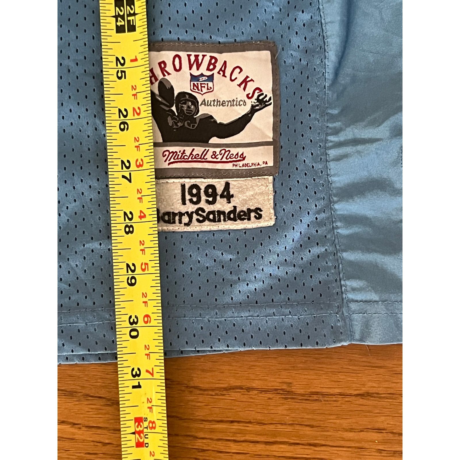 Vintage Mitchell & Ness Barry Sanders Lions 1994 Jersey Size 52 XXL Size US XXL / EU 58 / 5 - 6 Thumbnail