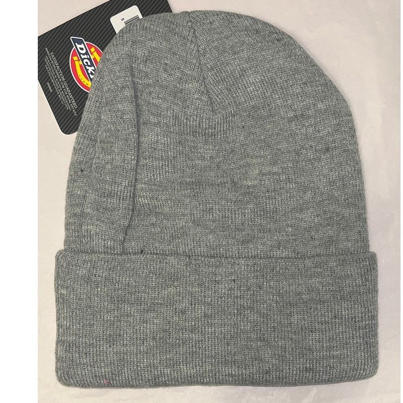 Dickies Dickies Watch Cap Beanie Hat with Cuff - Gray - Size ONE SIZE - 4 Thumbnail