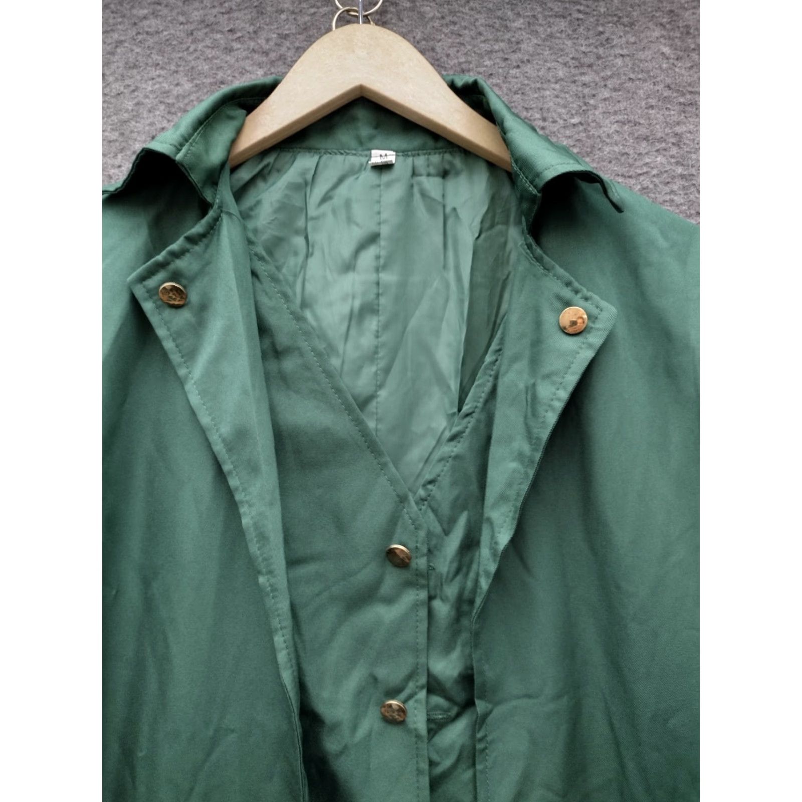 Vintage VINTAGE H&ZY Men's Steampunk Tailcoat Jacket Gothic Victorian Green M Shirt Size M / US 6-8 / IT 42-44 - 3 Thumbnail