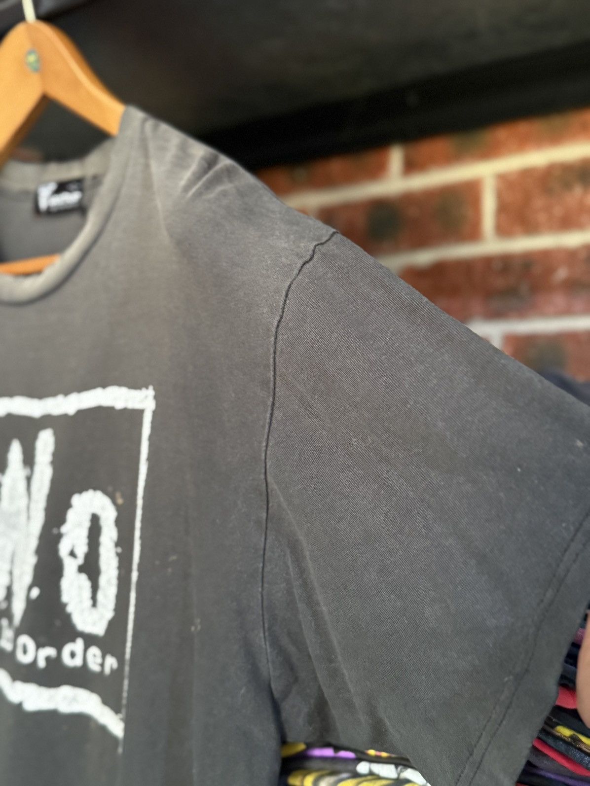 Vintage × WCW/nWo × WWF Thrashed Vintage Wrestling NWO By Aris Trist Tee Size US XL / EU 56 / 4 - 5 Thumbnail