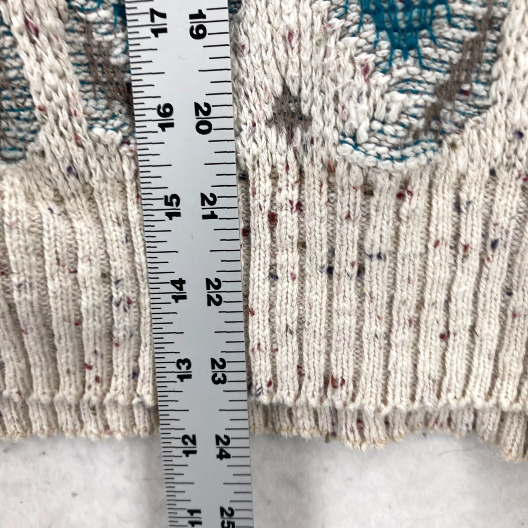 Croft & Barrow Vintage Croft & Barrow 3D Knit Sweater Mens XL Southwestern Geometric Knit USA Size US XL / EU 56 / 4 - 7 Thumbnail
