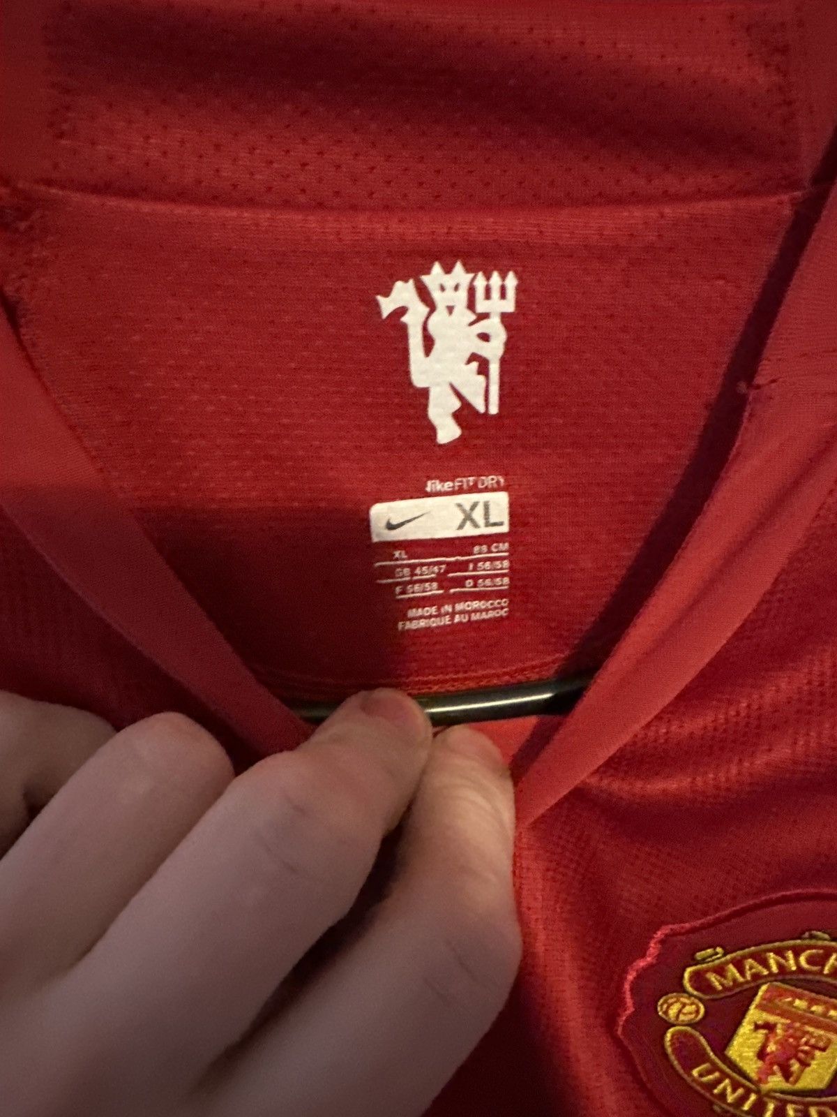 Nike Mamchester United 2008/2009 Size US XL / EU 56 / 4 - 3 Thumbnail