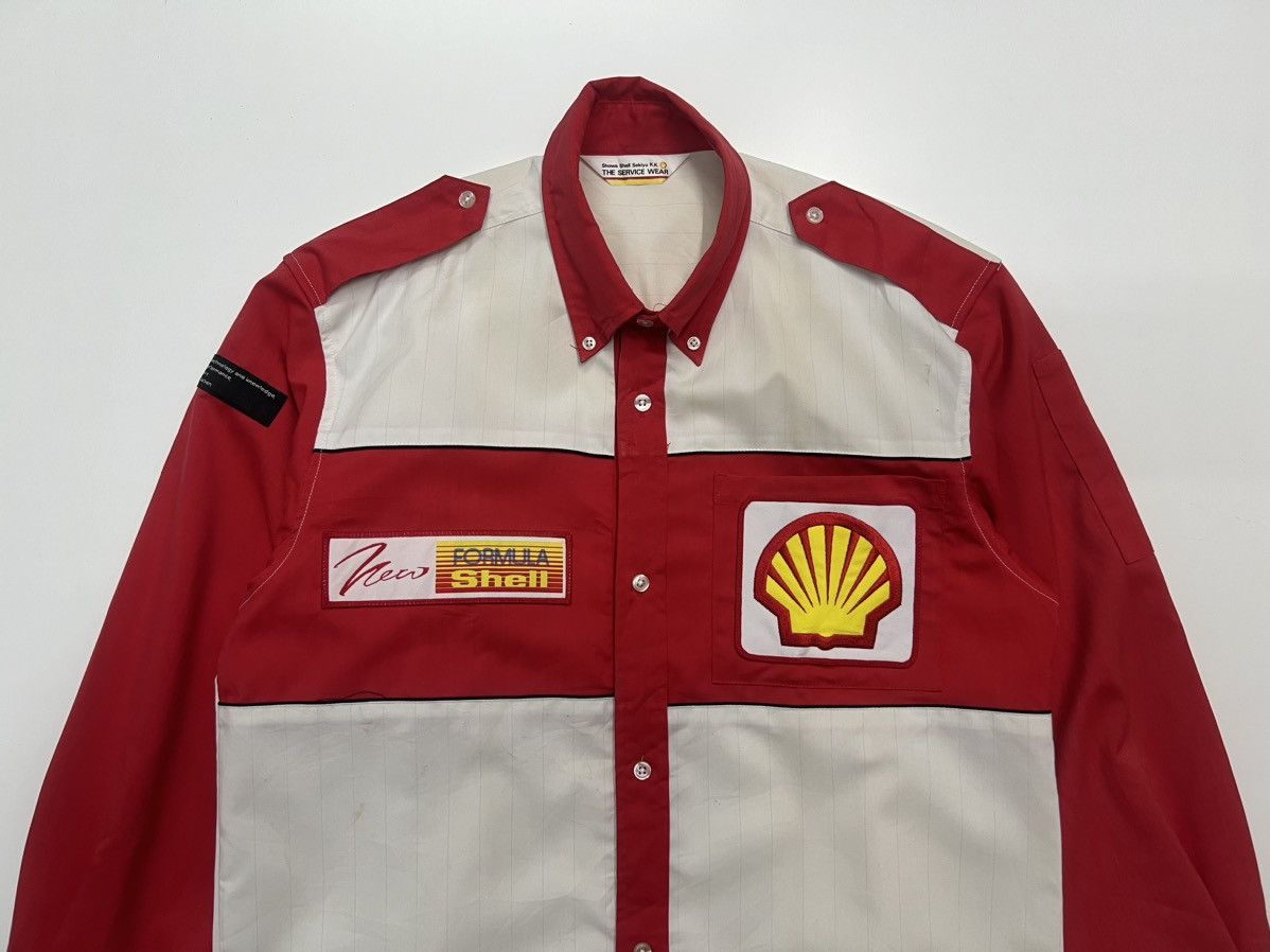 Vintage VINTAGE FORMULA SHELL SHIRT BUTTON UP Size US M / EU 48-50 / 2 - 2 Thumbnail