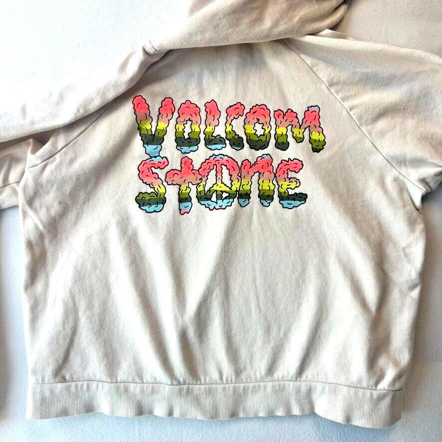 Volcom Vtg Y2K Volcom Peace Stone Hoodie Sweatshirt Womens L 10 Size L / US 10 / IT 46 - 2 Thumbnail