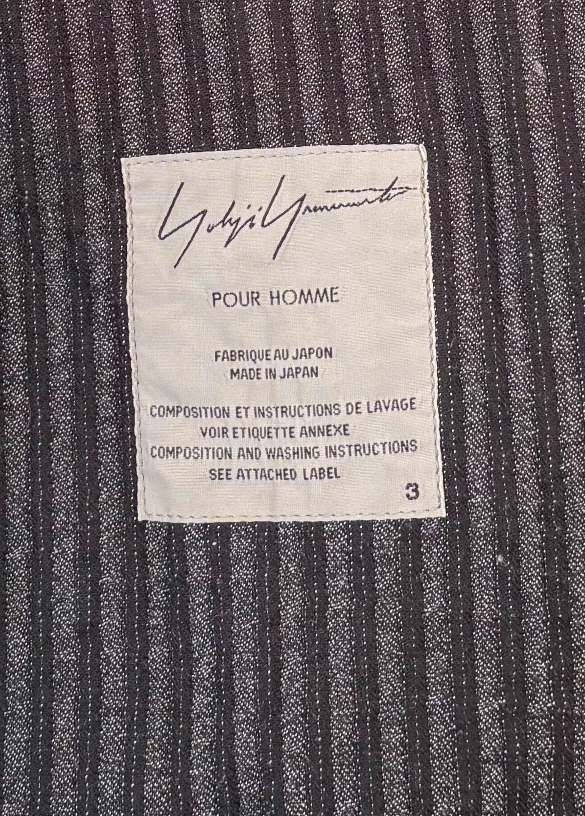 Yohji Yamamoto Yohji Yamamoto 16aw mens destroyed suit 3 (L/M Relaxed) Size US L / EU 52-54 / 3 - 7 Thumbnail