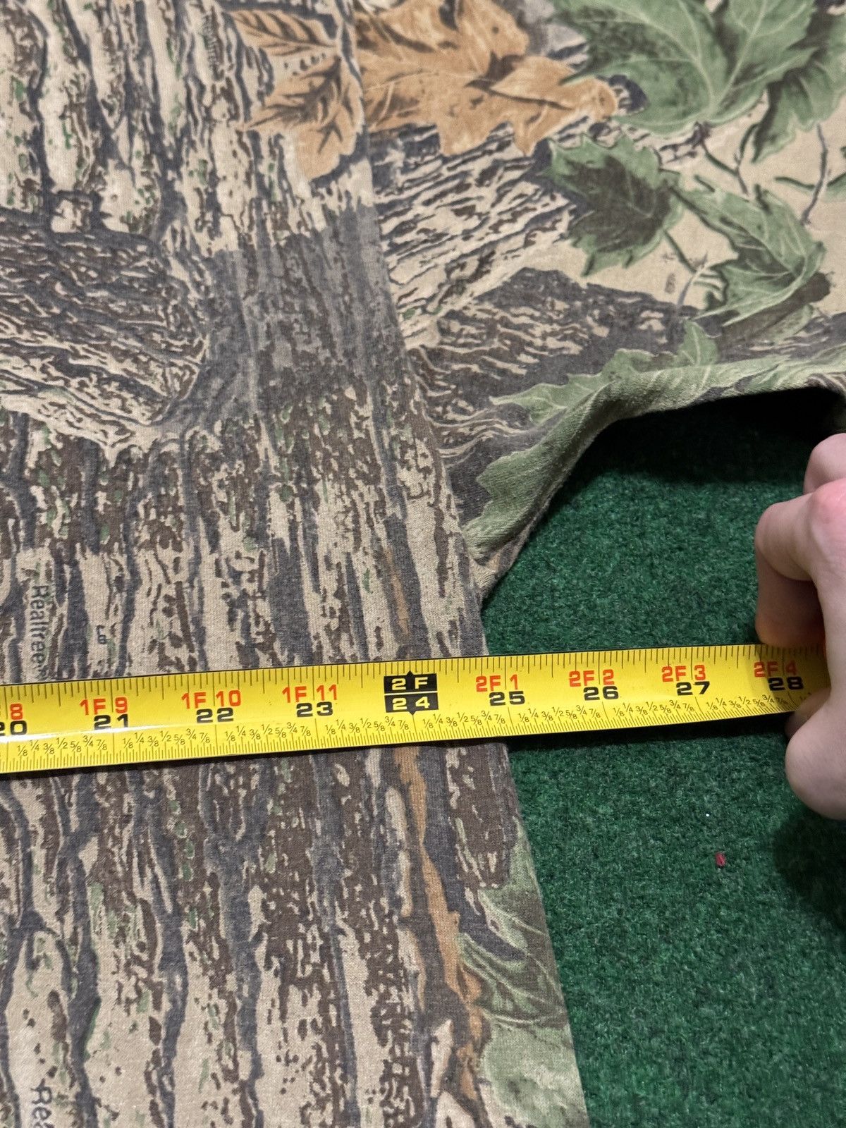 Realtree Vintage Realtree Pocket Camo XL Baggy 25x30 Hip Hop T Shirt Size US XL / EU 56 / 4 - 5 Thumbnail