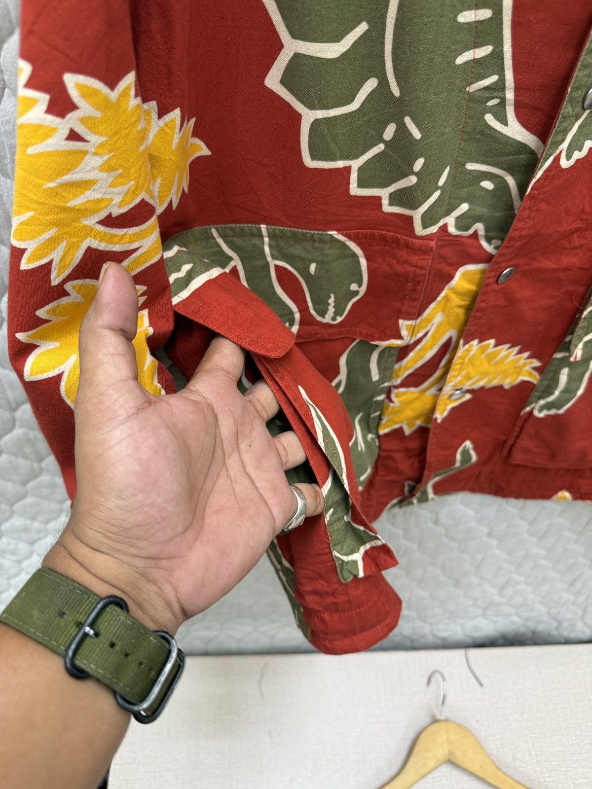 Issey Miyake 🔥🔥🔥ARCHIVE VTG ISSEY MIYAKE HAI SPORTING GEAR DINASOUR PRINT Size M / US 6-8 / IT 42-44 - 11 Thumbnail