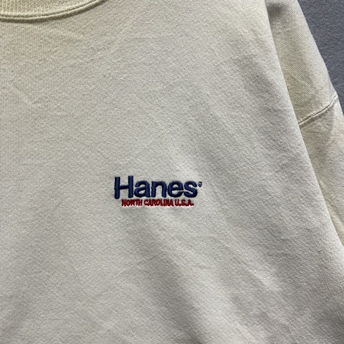 Hanes Vintage Hanes Activewear Minimal Logo Crewneck Sweatshirt Size US M / EU 48-50 / 2 - 3 Thumbnail