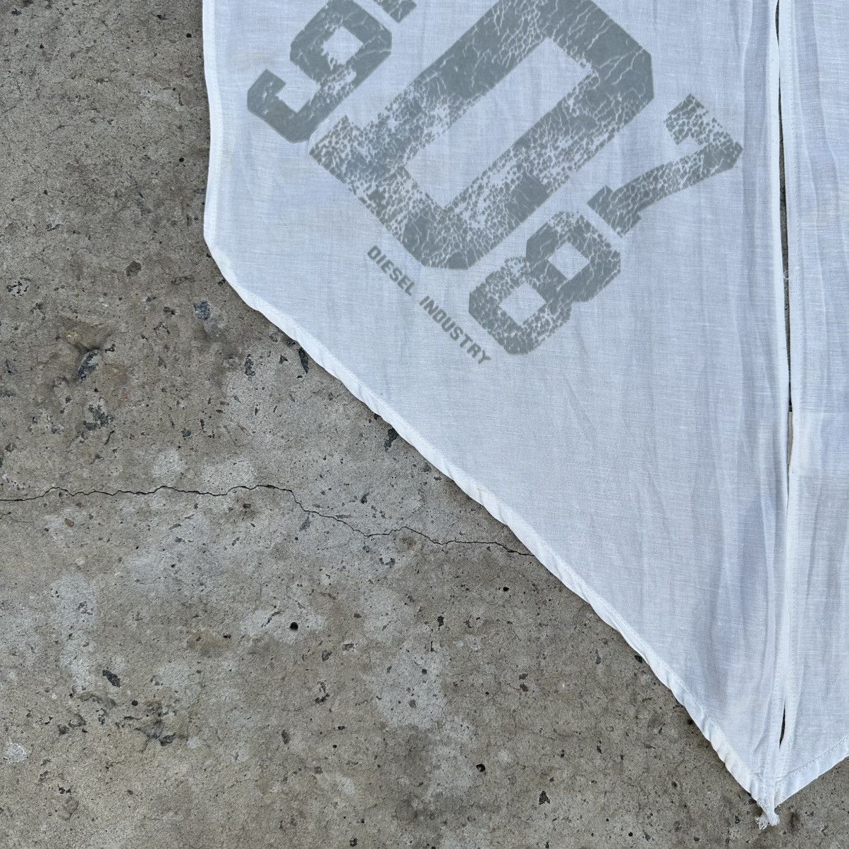 Diesel Vintage Archival Diesel Scarf Y2K Grunge Avantgarde Y2K 00s Size ONE SIZE - 4 Thumbnail