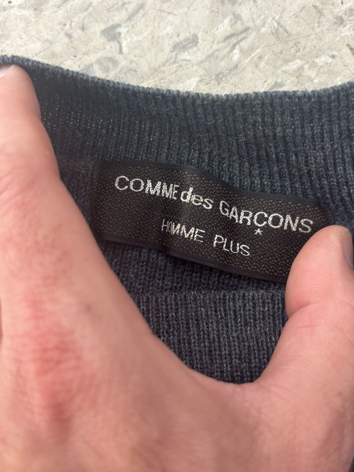 Comme des Garcons Homme Plus Comme des garcons vintage wool sweater Size US M / EU 48-50 / 2 - 11 Thumbnail