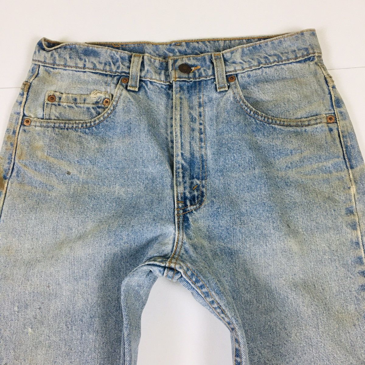 Levi's Vintage 90s Levi’s 505 Regular Fit Straight Leg Size US 32 / EU 48 - 5 Thumbnail