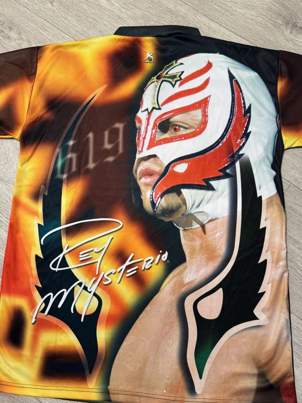 WWE 🔷Vintage WWE Rey Mysterio Jersey 2000s🔷 Size US M / EU 48-50 / 2 - 6 Thumbnail