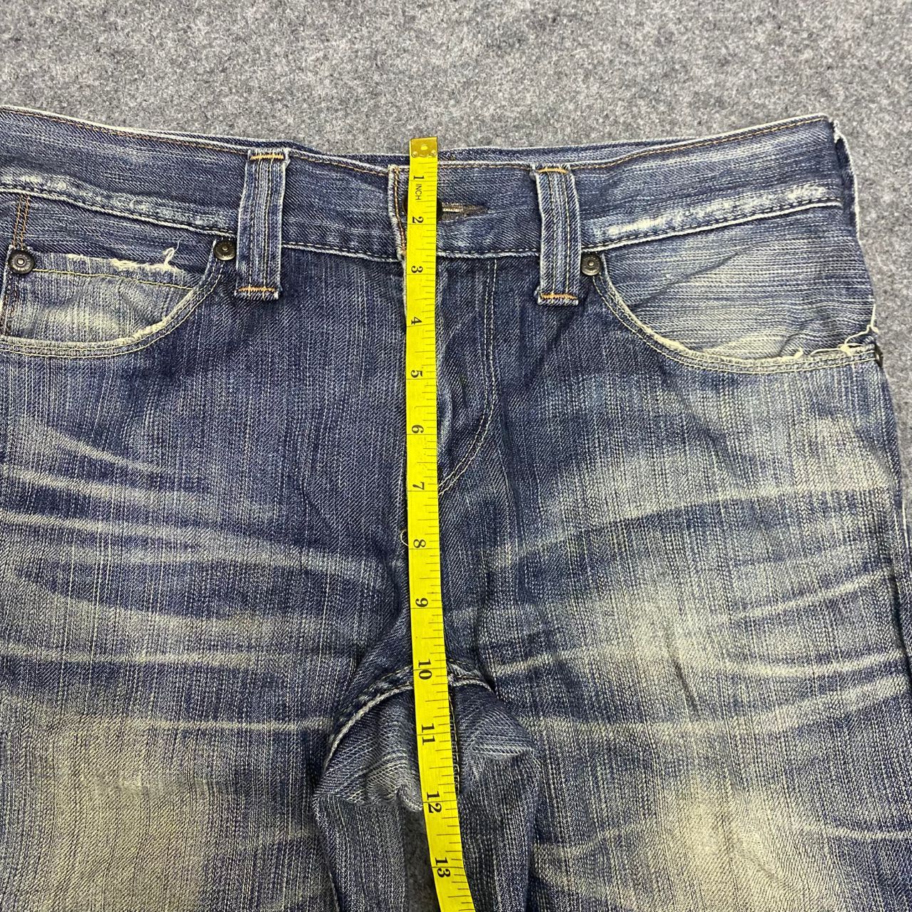 Levi's Vintage Levis 511 Slim Distressed Denim Size US 33 - 5 Thumbnail