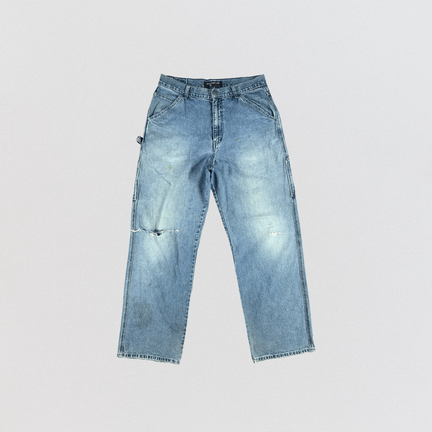 Levi's × Vintage Vintage Blue Wash Levis SilverTab Jeans-JM2659 Size US 34 / EU 50 - 1 Thumbnail