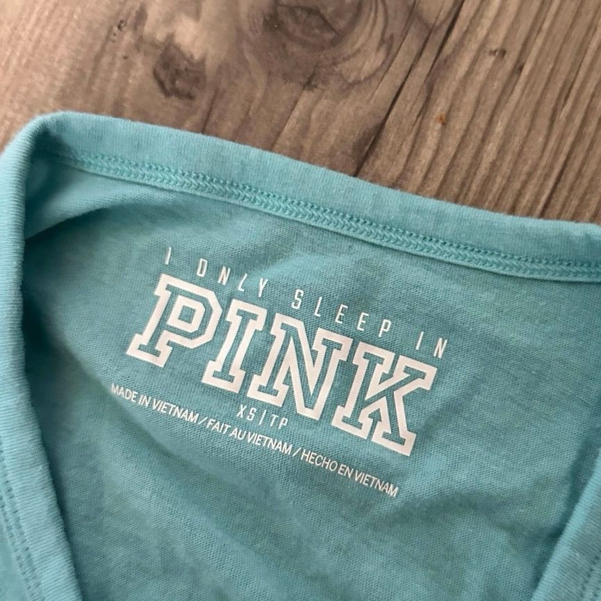Other PINK id rather cuddle blue long sleeve shirt Size ONE SIZE - 3 Thumbnail