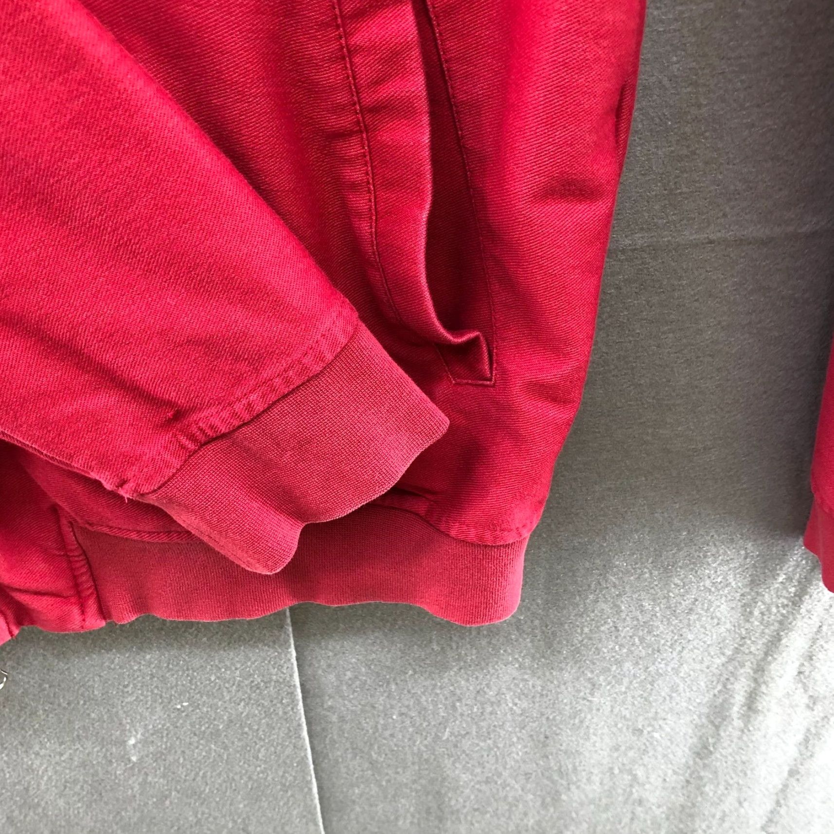 Vintage VINTAGE Frank & Oak Sweatshirt Men M Red Full Zip Stand Collar Cotton Blend Fleece Size US M / EU 48-50 / 2 - 6 Thumbnail