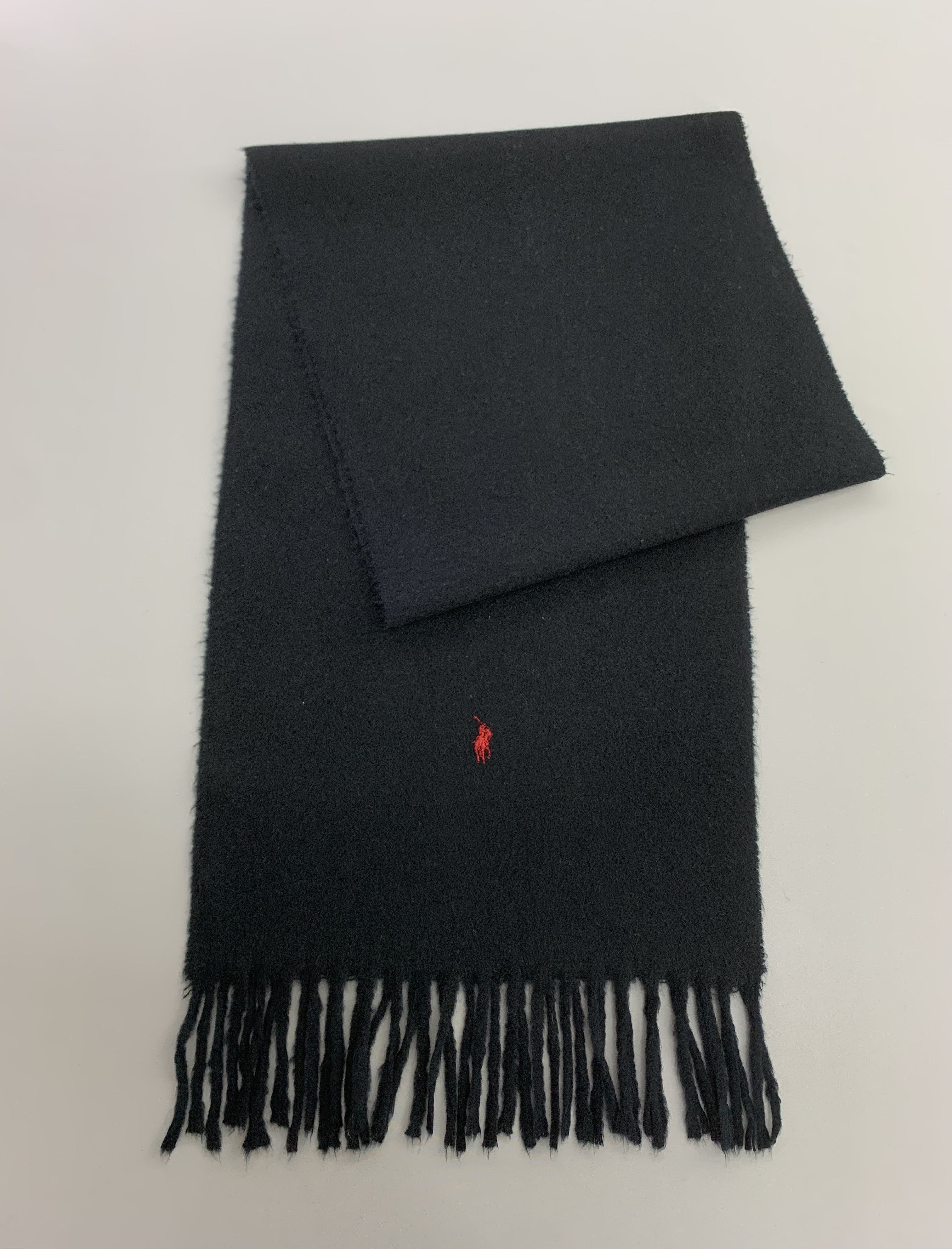 Polo Ralph Lauren Polo Ralph Lauren Scarf Wool Muffler Neck Wrap BL1072 Size ONE SIZE - 2 Thumbnail