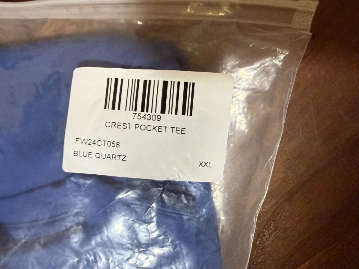 Aime Leon Dore Aime Leon Dore ALD Crest Pocket Tee in “Blue Quartz” XXL Size US XXL / EU 58 / 5 - 8 Thumbnail