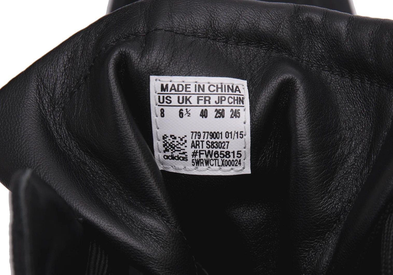 Yohji Yamamoto Yohji Yamamoto x Adidas Boxing Shoes Black White 25cm Size US 7.5 / EU 40-41 - 16 Thumbnail