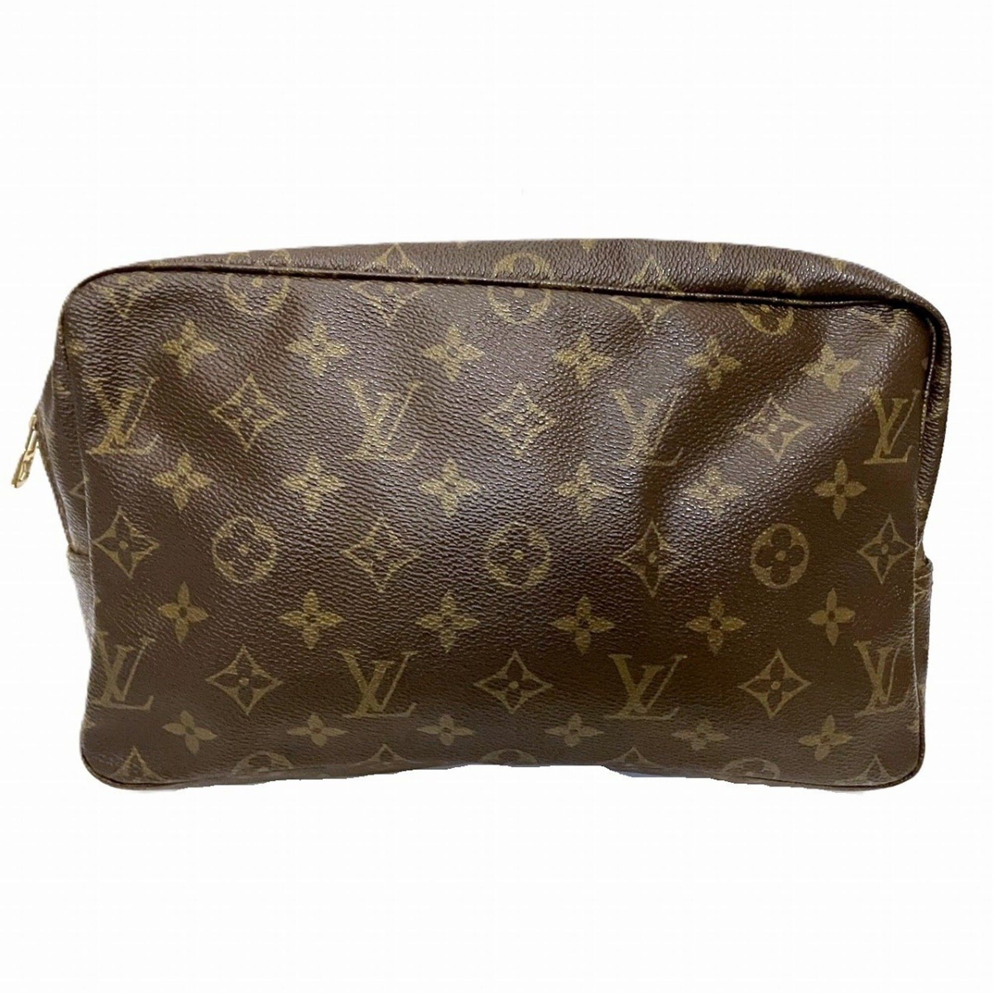 Louis Vuitton Louis Vuitton Trouse Toilette 28 Clutch Bag Monogram Toile M47522 Size ONE SIZE - 1 Thumbnail