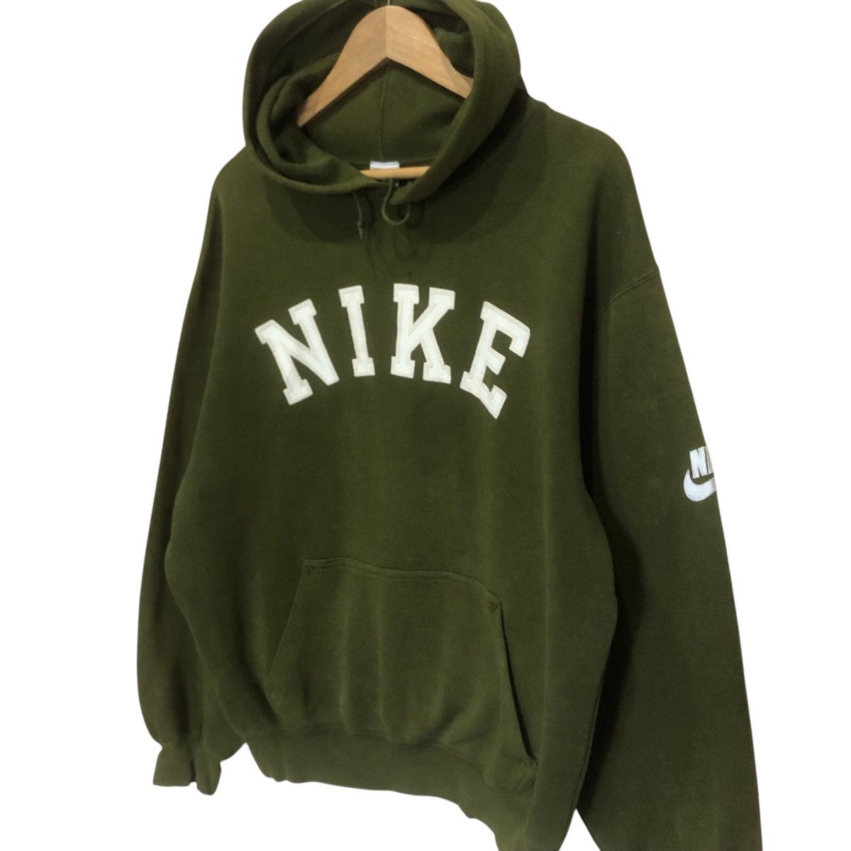 Nike × Vintage 90’ Vintage Big Logo Sweatshirt Hodie Size US L / EU 52-54 / 3 - 3 Thumbnail
