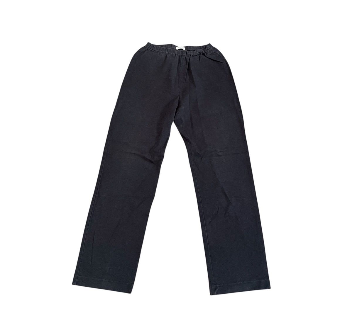 Issey Miyake TAX FREE 🇺🇸 issey miyake plantation faded black trousers Size 22" - 1 Thumbnail