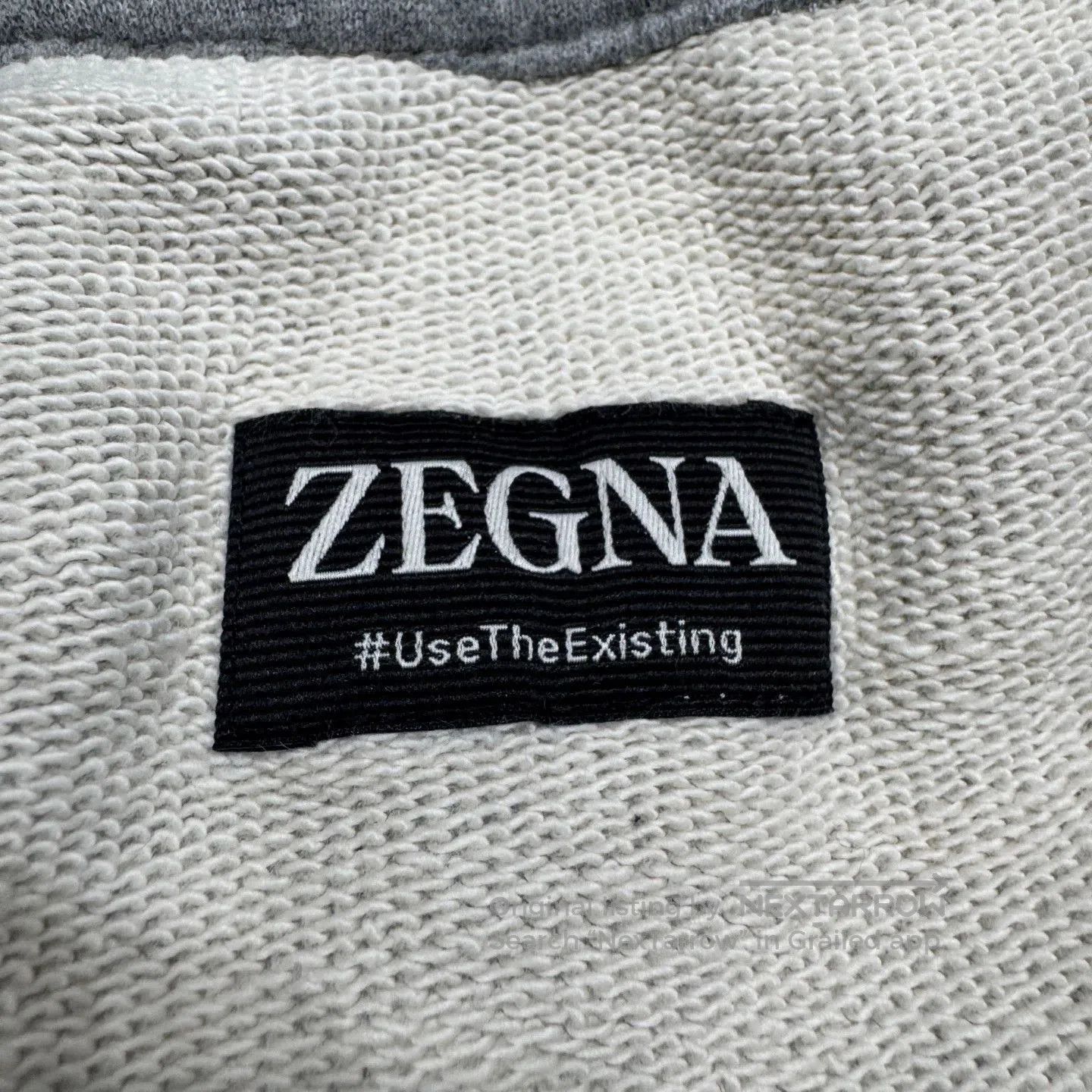 Ermenegildo Zegna Gray Sweatpants with Elastic Waist and Cuffs. Size US 36 / EU 52 - 2 Thumbnail