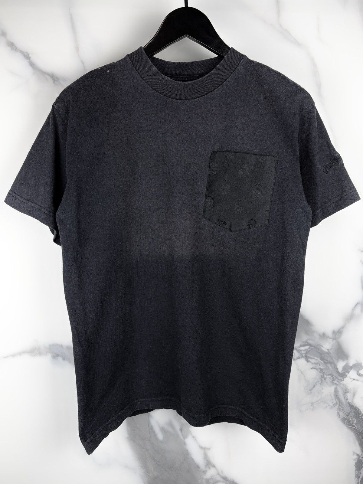 Chrome Hearts Chrome Hearts Vintage Faded Tokyo Cross Embroidered Tshirt Size US M / EU 48-50 / 2 - 1 Thumbnail