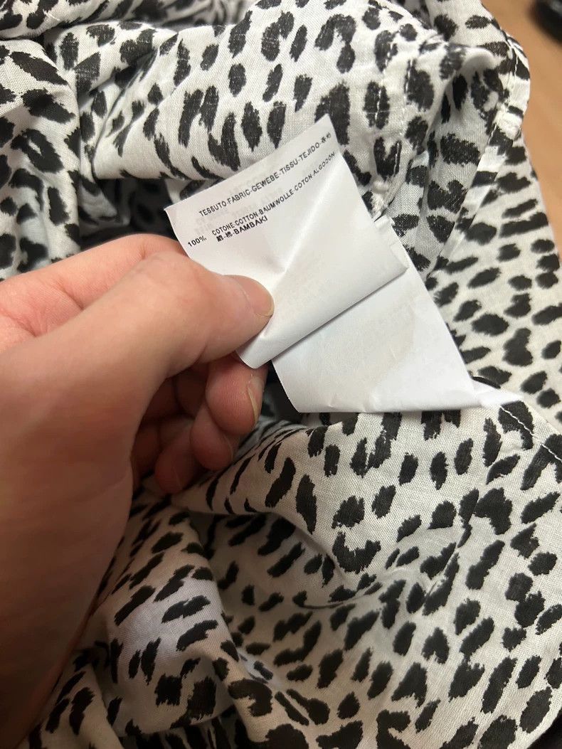 Saint Laurent Paris Saint Laurent size 41 13FW First Year Snow Leopard Shirt 2 Size US L / EU 52-54 / 3 - 5 Thumbnail