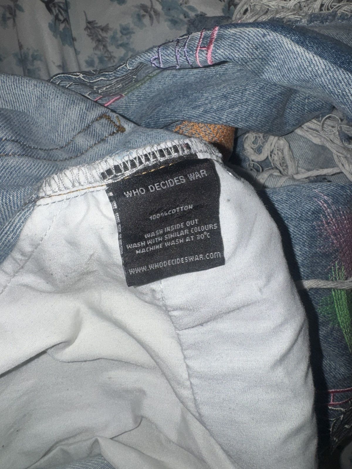 Who Decides War Who decides war multicolor jeans Size US 36 / EU 52 - 5 Thumbnail