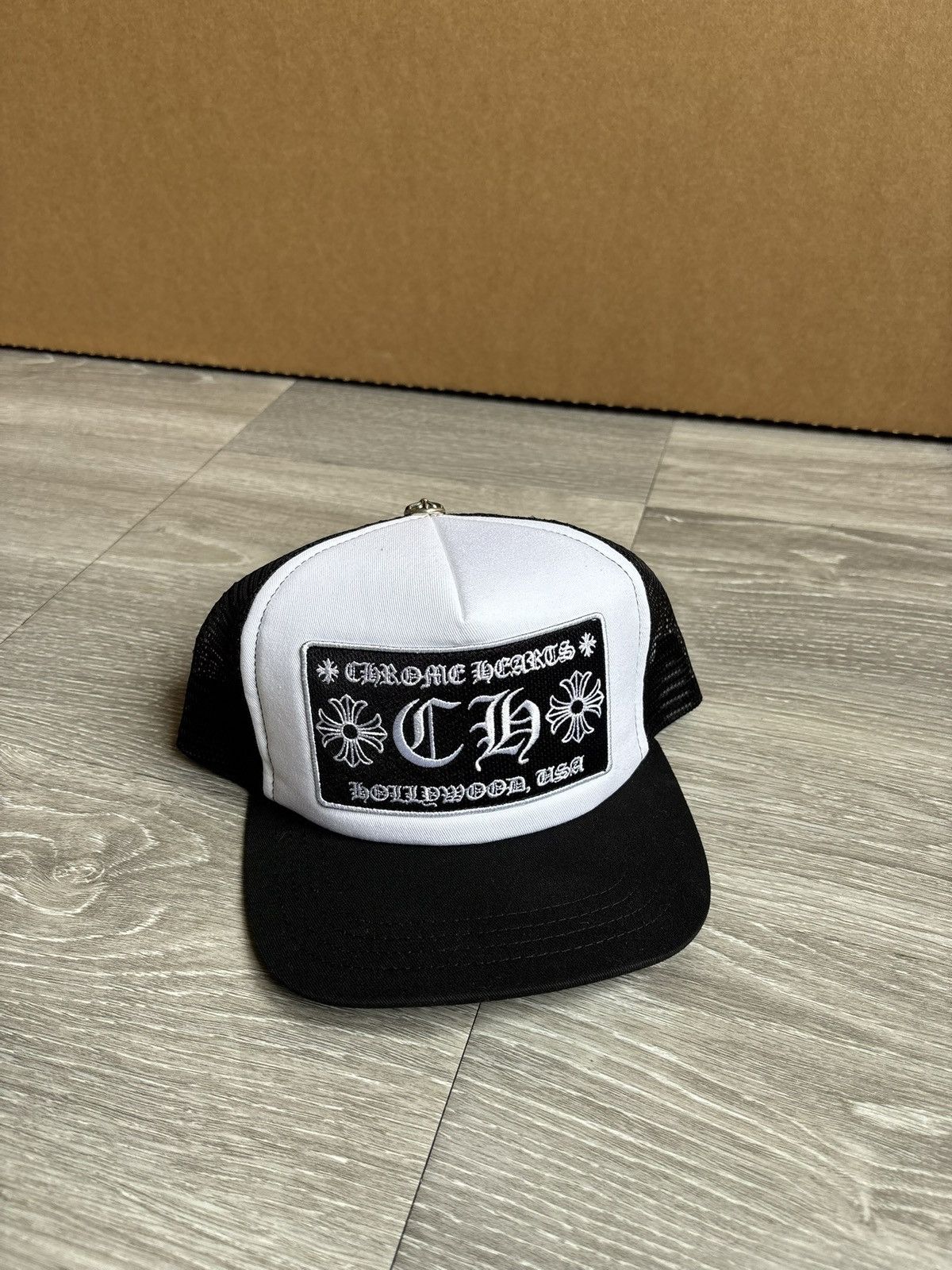 Chrome Hearts Chrome Hearts CH Trucker Hat Size ONE SIZE - 2 Thumbnail