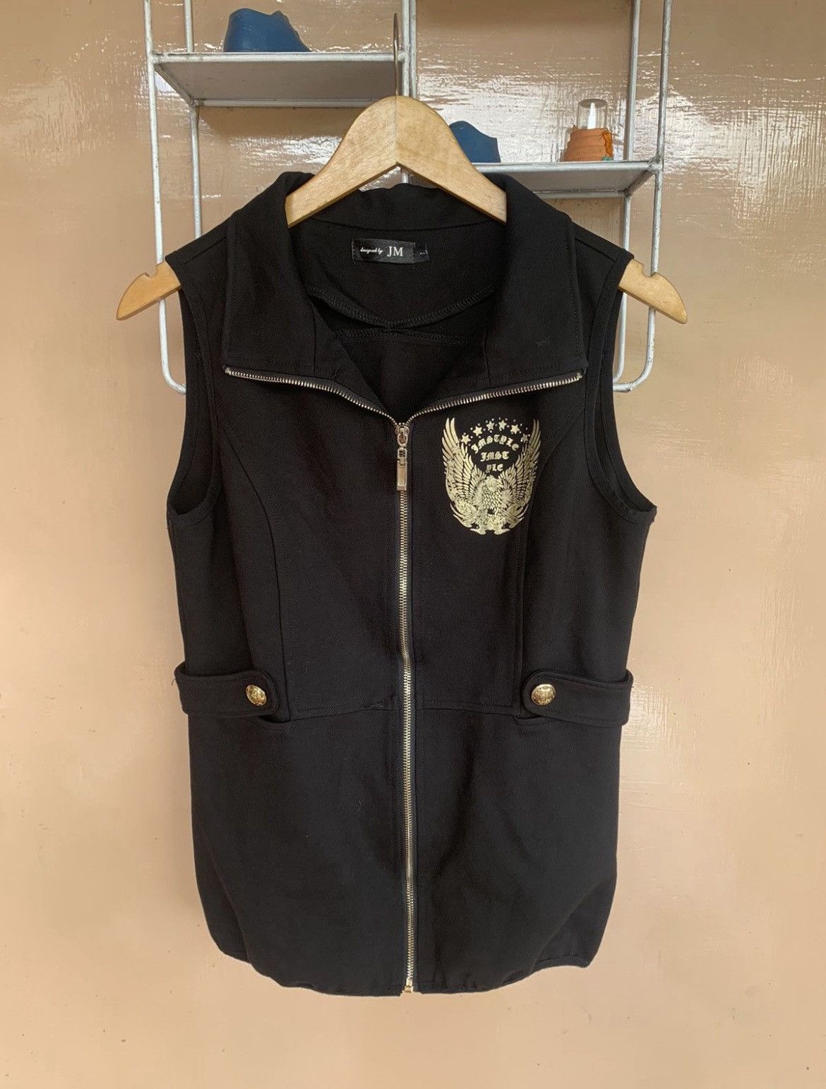 Japanese Brand Vest zipper tribal vkei styled Size US S / EU 44-46 / 1 - 2 Thumbnail
