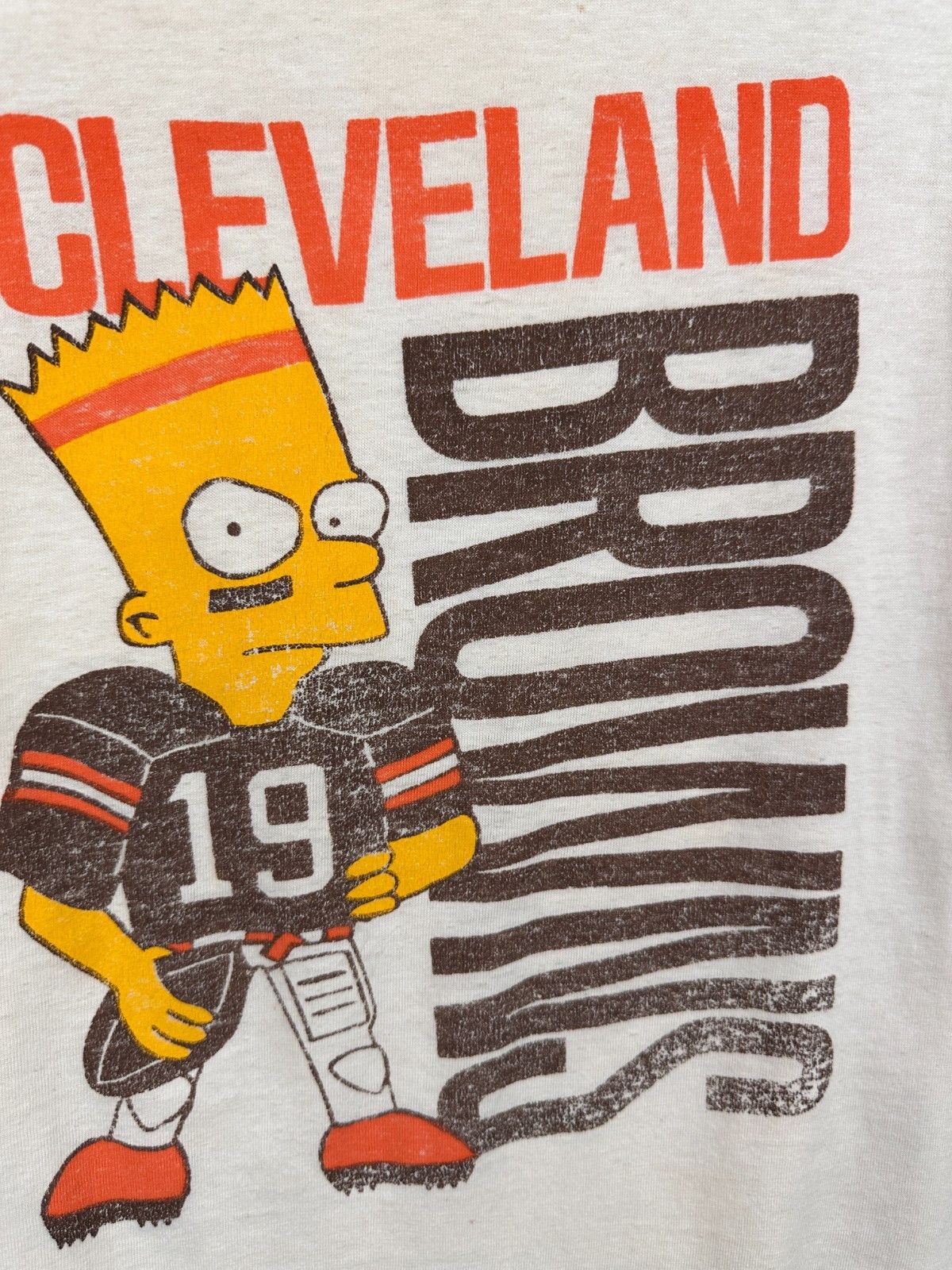 Other Vintage Cleveland Browns Bart Simpson T Shirt White Size S Size US S / EU 44-46 / 1 - 4 Thumbnail