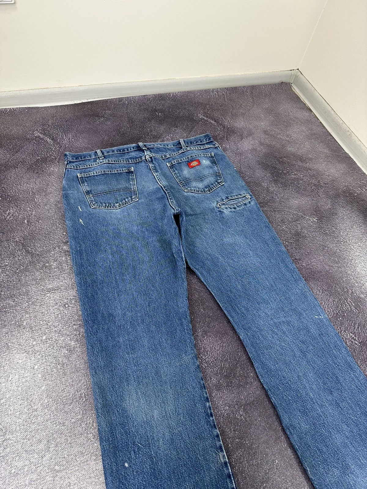 Dickies Vintage Dickies Faded Opium Blue Denim Baggy USA Work Jeans Size US 40 / EU 56 - 5 Thumbnail